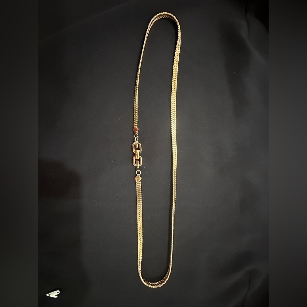 Givenchy Gold Plated Vintage Necklace